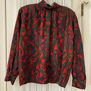 Vintage Turtleneck Blouse